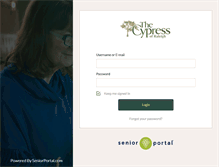 Tablet Screenshot of mycypressportal.com